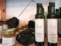 Productos gourmet con trufa negra: salsas y vinagres de sidra. El significado de gourmand se refleja en estos manjares.