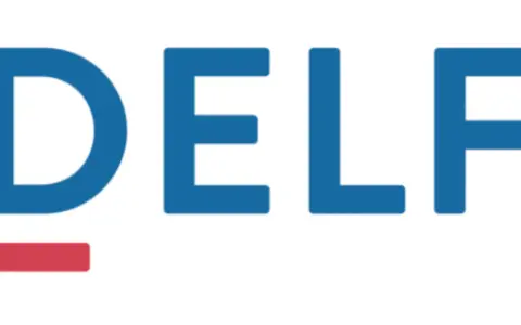 Logo DELF, la certificación oficial del idioma francés. Ideal para tu examen francés A1.