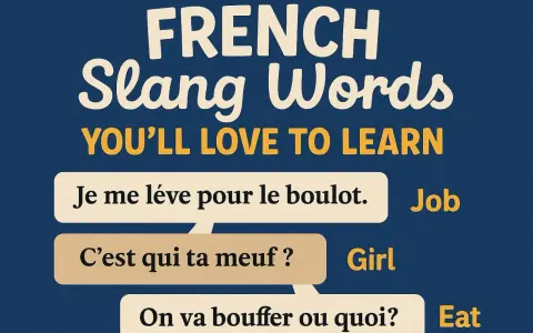 Aprende jerga francesa: "Je me lève pour le boulot" (trabajo), "¿C'est qui ta meuf?" (chica) y "On va bouffer ou quoi?" (comer).